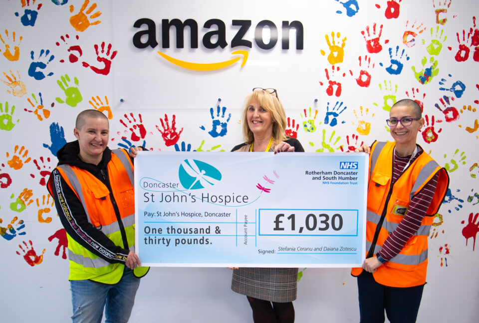 Amazon brave the shave fundraising