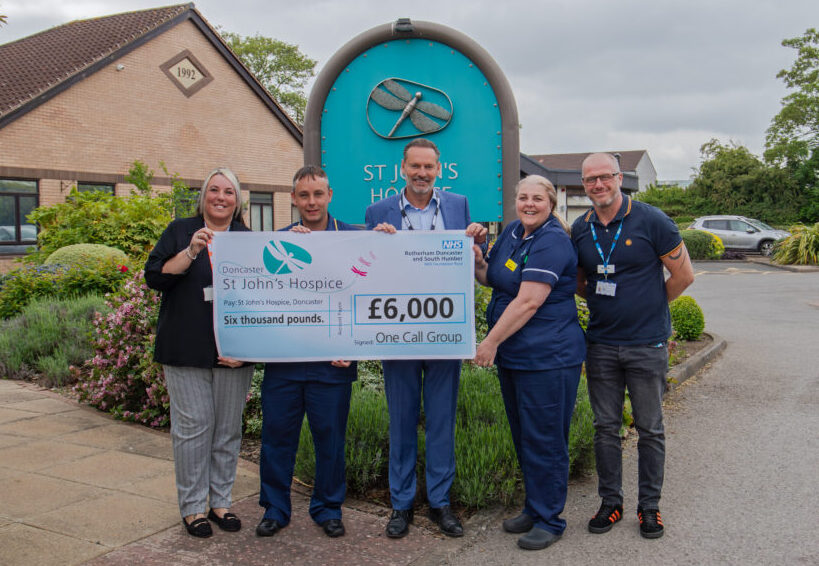 One Call Group £6,000 Donation